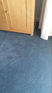 Carpet, Blue denim, 3m x 3m - new