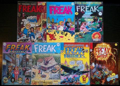 'The Fabulous Furry Freak Brothers' Comics 1-7 (British reprints)