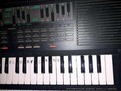 Yamaha psr 480 keyboard