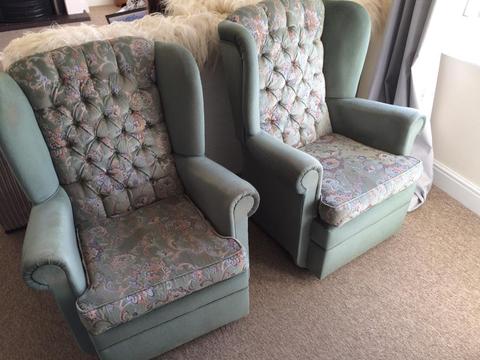 Wingback Chairs-Free