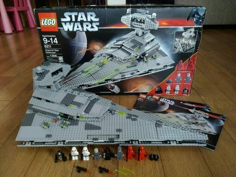 Lego Star Wars Imperial Star Destroyer 6211 Complete