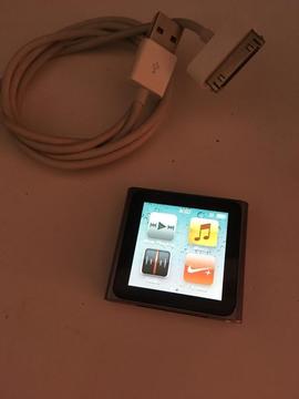 iPod Nano 8GB with charging cable