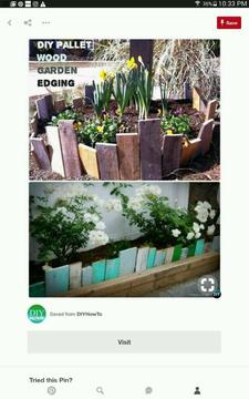 Looking for scraps of wood, for garden project
