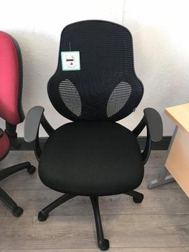 NEW office chairs - swivel chairs - stacking chairs - back support chairs etc