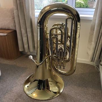 Besson Sovereign Eb Tuba with stand, mute and case E Flat E-Flat Lower Brass Instrument