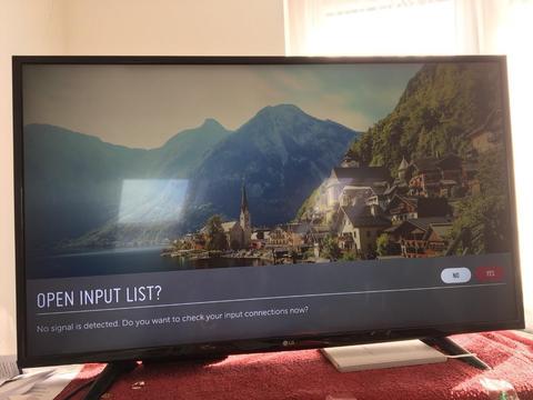LG tv 4K new with box