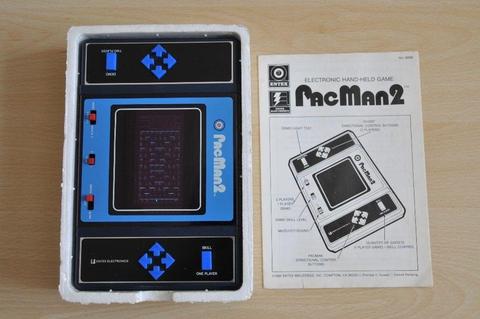Very Rare PacMan2 electronic game by Entec in orignal box, Thatcham, Berkshire