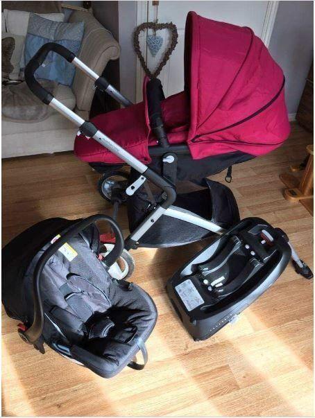 Mothercare Parm and car seat - Used