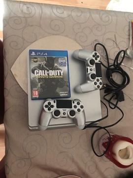 PS4 silver slim 500gb