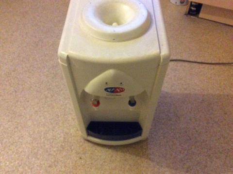 Hot cold Water dispenser , takes a large water drum