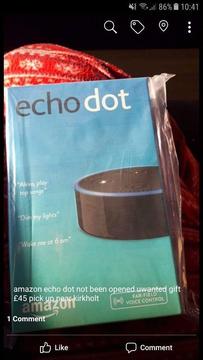 Brand new Amazon echo dot