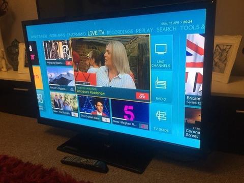 SAMSUNG 43inch FULL HD 1080p DIGITAL TV,FREEVIEW,FREE DELIVERY GLASGOW
