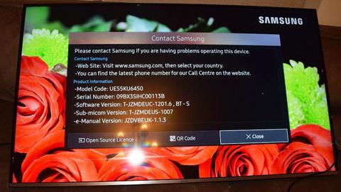 Samsung UE55KU6450 55-inch 4K Ultra HD Smart TV - SEE DESCRIPTION