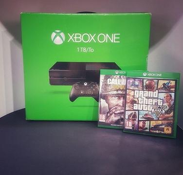 Xbox One 1TB with GTAV and Call of Duty: WWII