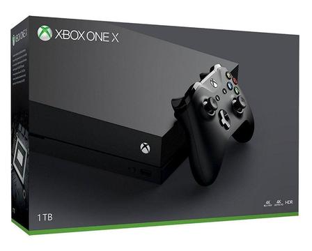 1TB Xbox one X console