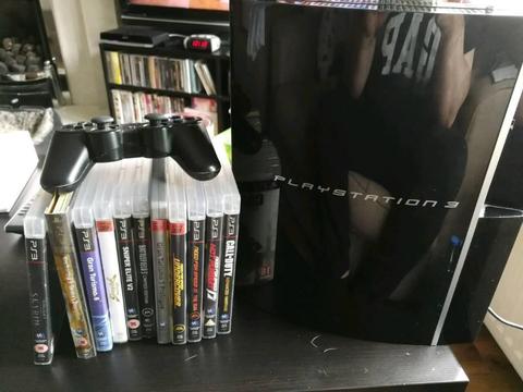 PS3 with 11 games