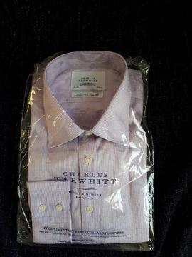 Sell Charles Tyrwhitt shirt - Woodchester lilac - 42/86cm