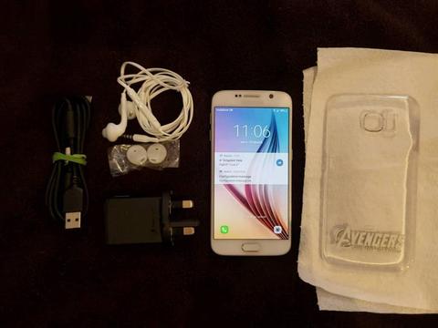 Samsung Galaxy S6, 32 GB, White, unlocked