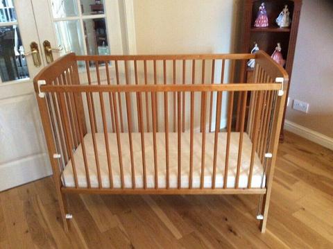 Child’s wooden cot