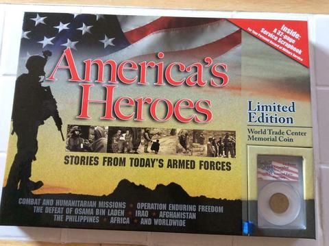 ROYAL MINT LIMITED EDITION AMERICAS HEROES STORIES/ARMED FORCES/COLLECTABLE