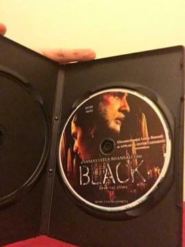 Black , Indian film. DVD