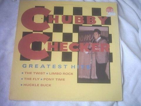 R56 Vinyl LP Chubby Checker Greatest Hits K-Tel ONE 1361 Stereo 1987