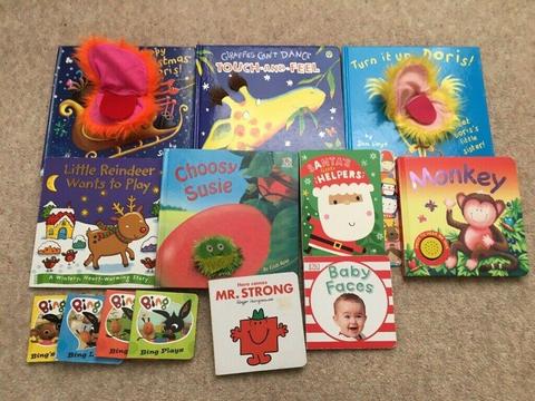 Toddler Board Book Bundle Including Puppet BOOKs
