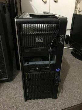 HP Z800 x5560 workstation X BBC PC for professional use high end