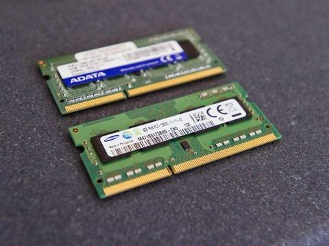 Thinkpad - 8GB MEMORY RAM PC3 SDRAM DDR3 1600: SAMSUNG 4GB and ADATA 4GB