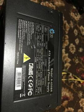 Power supply for pc 650w high end for gaming