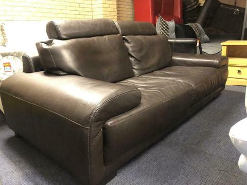Chocolate Brown Sofa Delivery Available 