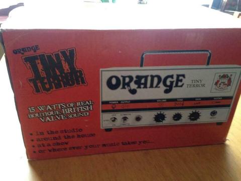 Orange Tiny Terror 100% Valve Guitar 7/15W Class A Amp Head