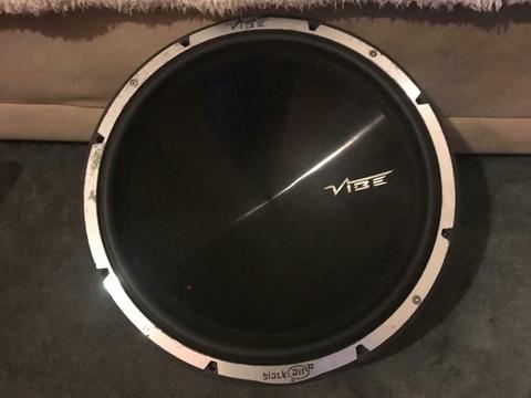 Vibe 15” Black Air II 1800 watt subwoofer speaker