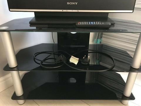 Black television stand