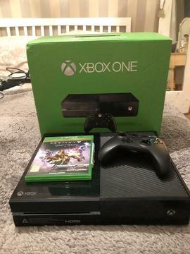Xbox one 500GB + game