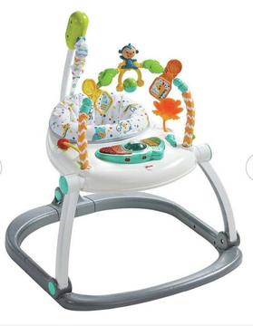 Baby bouncer and first step walker