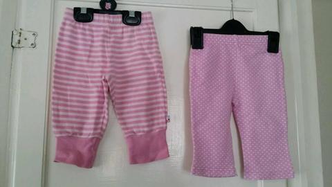 2X 3-6 Months Trousers