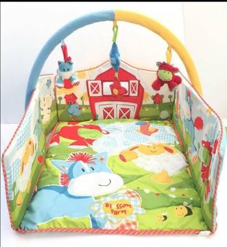 Blossom Farm Baby play mat with toys