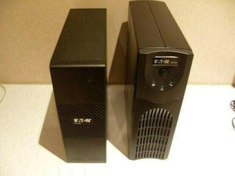 2 x EATON UPS Power Supply, Battery Backup. CCTV, PC, Laptop