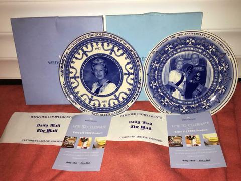 Wedgwood Royal Collectors Plates - £5 each
