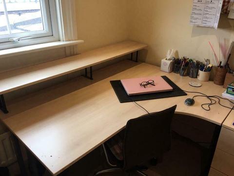 Large corner Study table