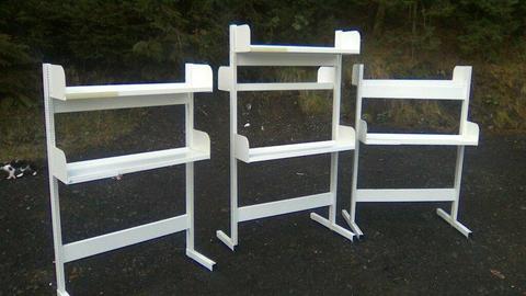 Quality versatile steel shelving units in great condition with 39 shelves