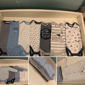 Large bundle of 6-9 months baby boy clothes