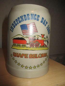 military: US FORCES SPECIAL ISSUE BIER STEIN/TANKARD
