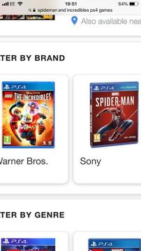 Wanted! Spiderman and Incredibles on PS4