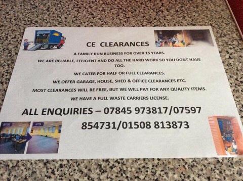 House/Shed/Garage/Office Clearances