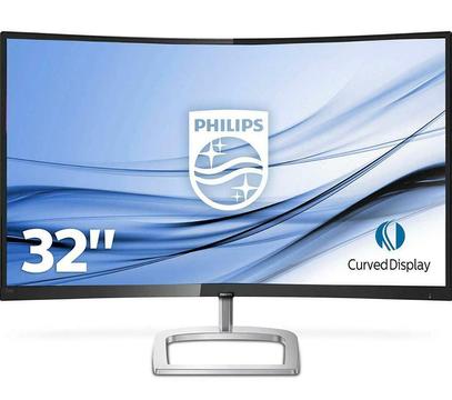 32” Phillips Widescreen Curved Monitor