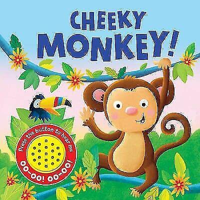 Cheeky Monkey Igloo Books Children Kids Picture Story Book Sounds Like New