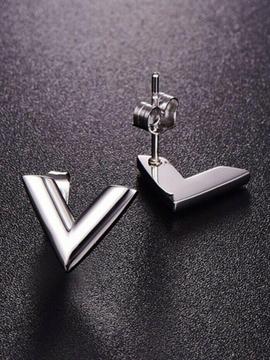 Louis Vuitton V Earrings