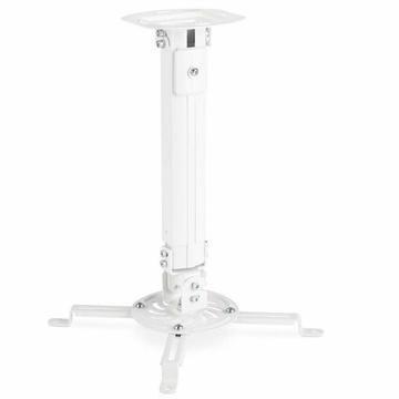 Projector ceiling mount. White Universal Projector Ceiling Bracket Mount Adjustable